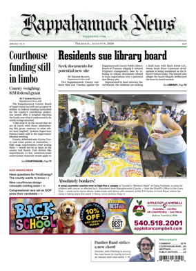 Cover of Rappahannock News