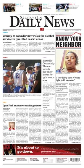 Cover of Starkville Daily News