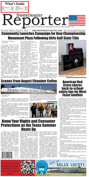 Cover of Sweetwater Reporter