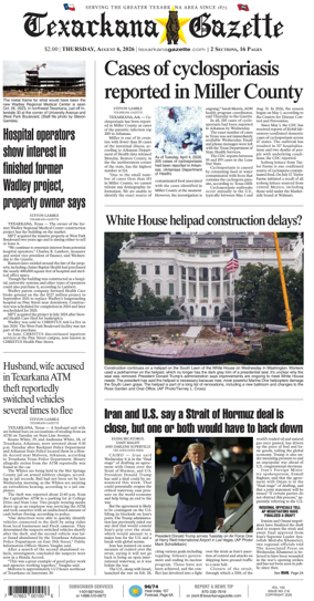 Cover of Texarkana Gazette