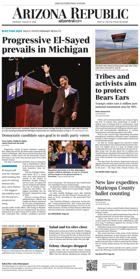 Cover of The Arizona Republic