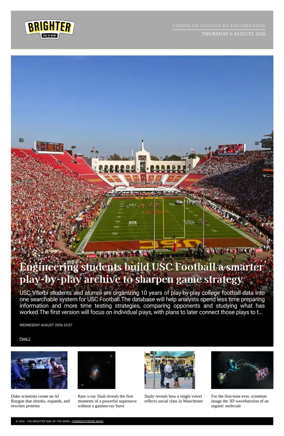 Cover of The Brighter Side of News