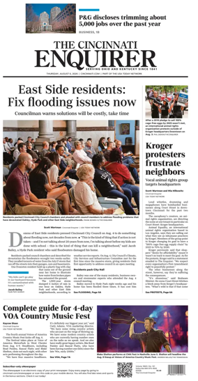 Cover of The Cincinnati Enquirer