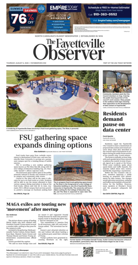 Cover of The Fayetteville Observer