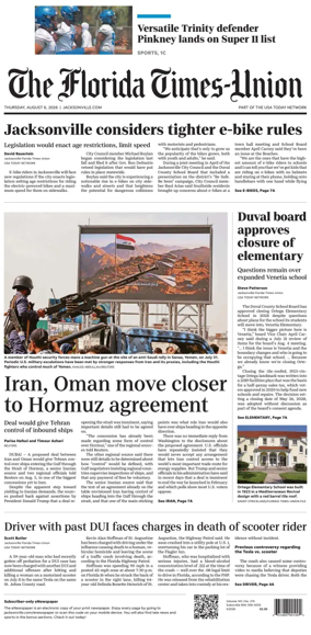 Cover of The Florida Times-Union