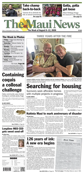 Cover of The Maui News