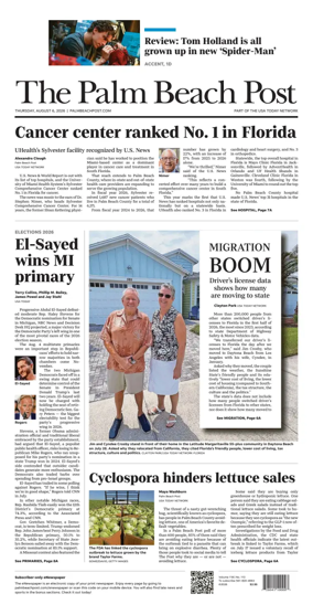 Cover of The Palm Beach Post