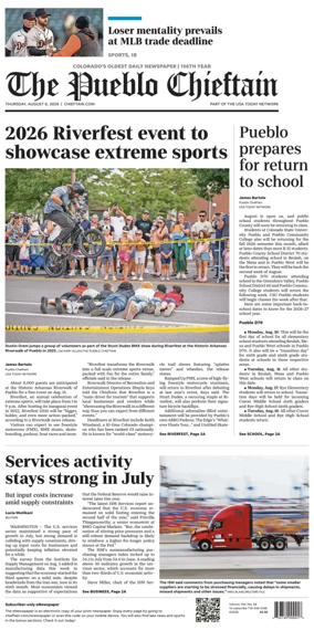 Cover of The Pueblo Chieftain