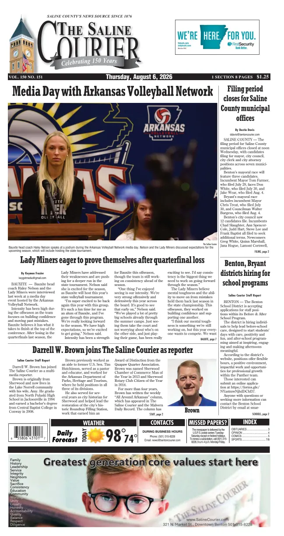 Cover of The Saline Courier