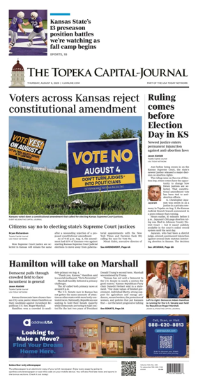 Cover of The Topeka Capital-Journal