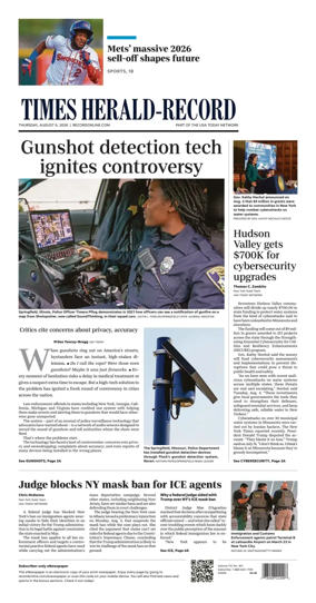 Cover of Times Herald-Record
