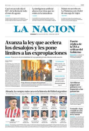 Cover of La Nacion