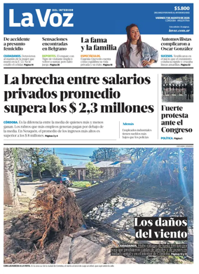 Cover of La Voz del Interior