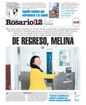 Cover of Pagina 12-Rosario 12
