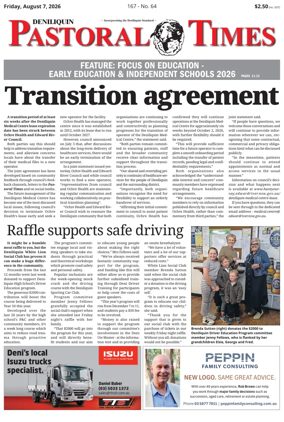 Cover of Deniliquin Pastoral Times