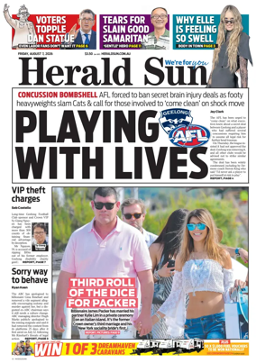 Cover of Herald Sun