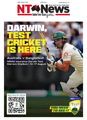 Cover of NT News