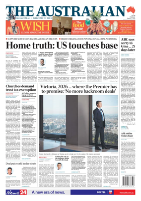 Cover of The Australian