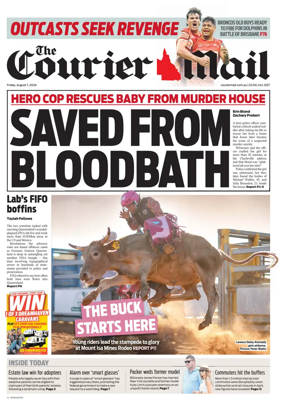 Cover of The Courier-Mail