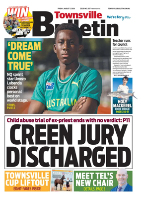 Cover of Townsville Bulletin
