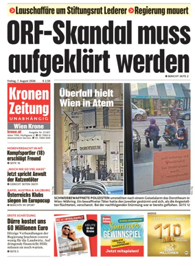 Cover of Kronen Zeitung
