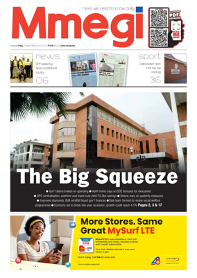 Cover of Mmegi