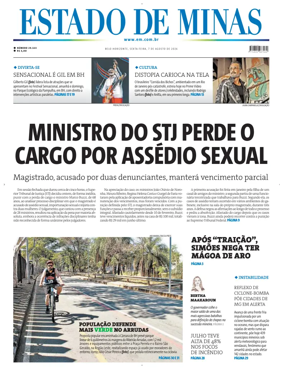 Cover of Estado de Minas (Brazil)