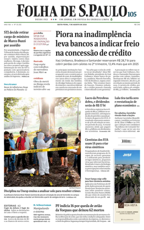 Cover of Folha de S.Paulo