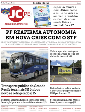 Cover of Jornal do Commercio