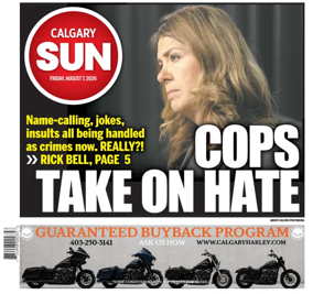 Cover of Calgary Sun