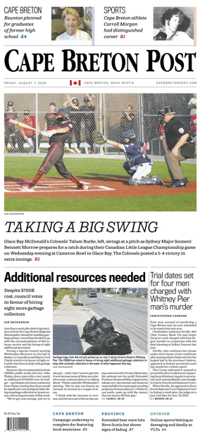 Cover of Cape Breton Post