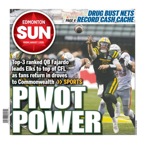 Cover of Edmonton Sun
