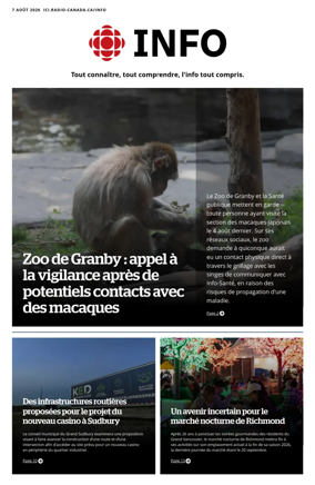 Cover of Radio-Canada Info