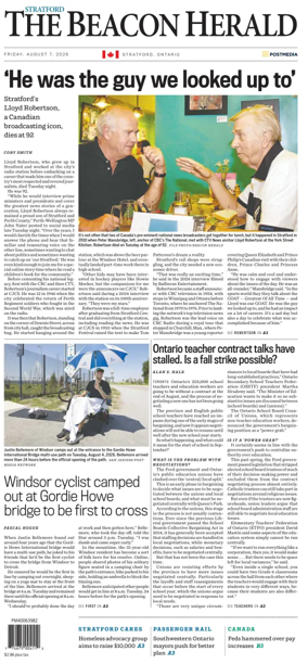 Cover of The Beacon Herald