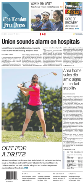 Cover of The London Free Press