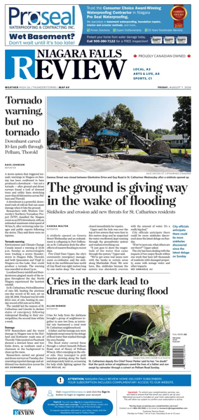 Cover of The Niagara Falls Review
