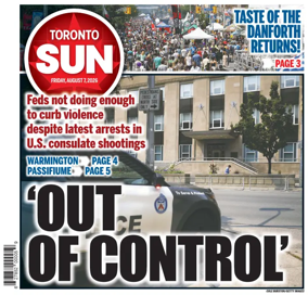Cover of Toronto Sun