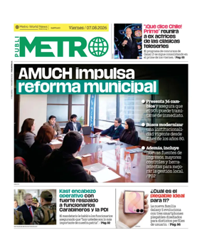 Cover of Publimetro Chile