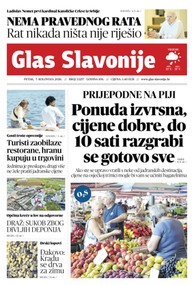 Cover of Glas Slavonije