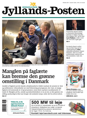 Cover of Jyllands-Posten