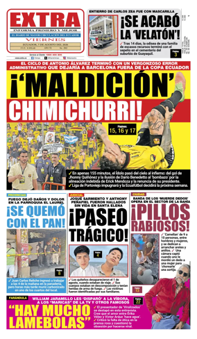 Cover of Diario Extra