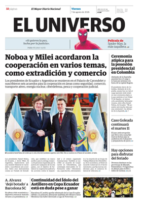Cover of El Universo