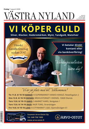 Cover of Vastra Nyland