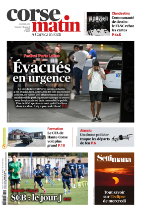 Cover of Corse Matin