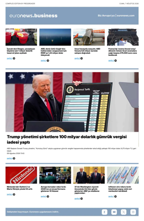 Cover of Euronews Business (Turkish) Compiled Editions