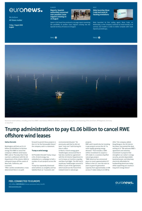 Cover of EuroNews (English Edition)