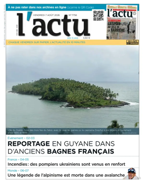 Cover of L'actu
