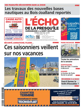 Cover of L'Echo de la Presqu'ile (SN)