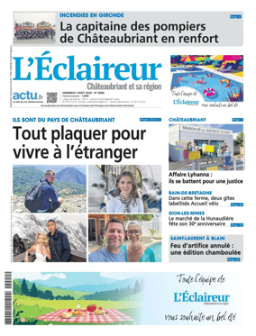 Cover of L'Eclaireur de Chateaubriant
