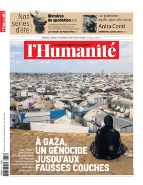 Cover of L'HUMANITE